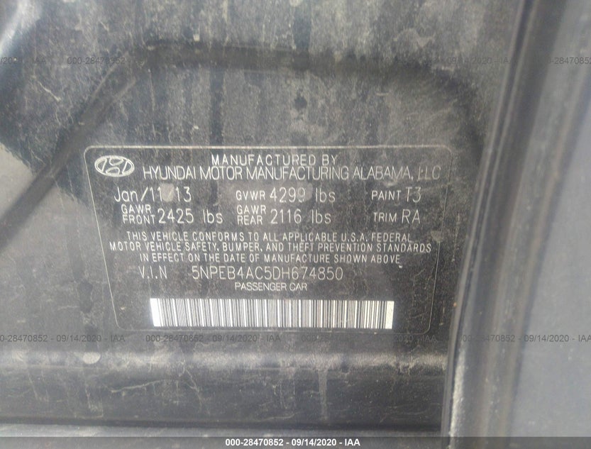 5NPEB4AC5DH674850