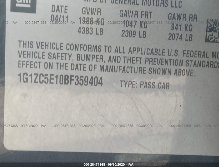 1G1ZC5E10BF359404