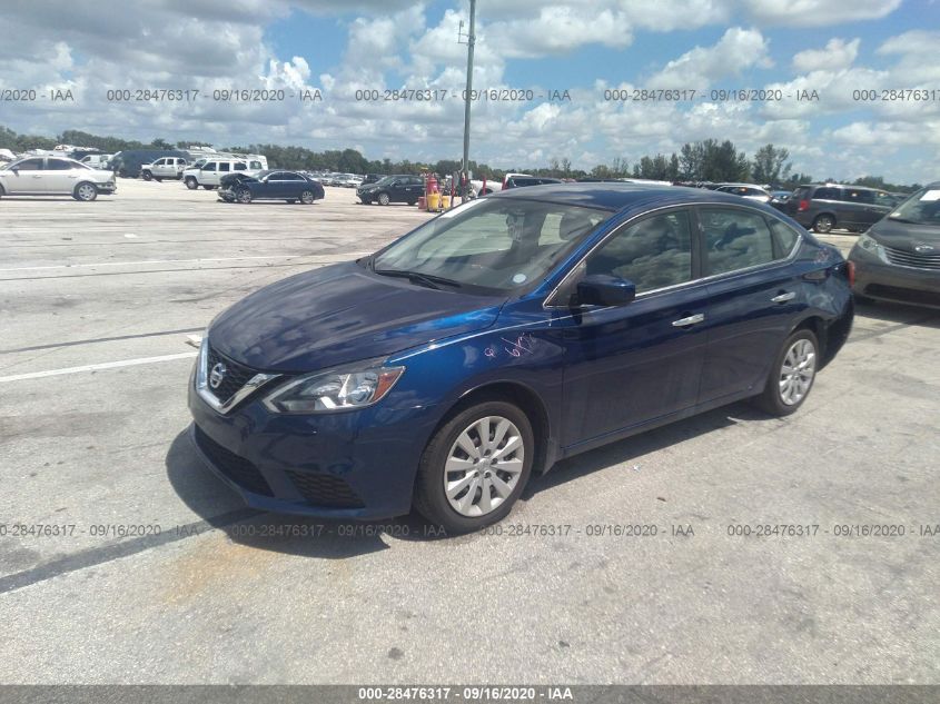 2017 Nissan Sentra Sv VIN: 3N1AB7AP6HL710587 Lot: 28476317