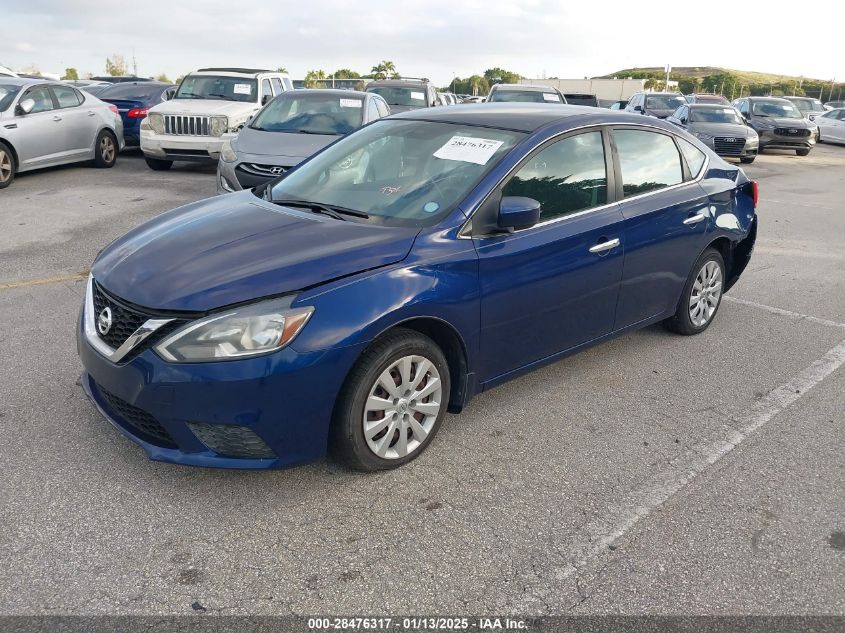 VIN 3N1AB7AP6HL710587 2017 Nissan Sentra, SV no.2