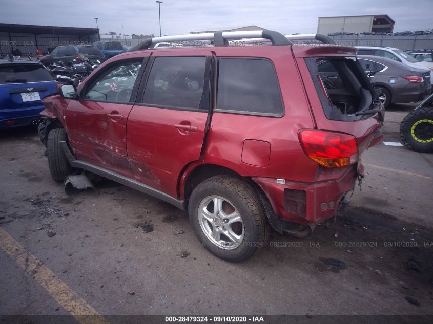 2003 Mitsubishi Outlander Ls VIN: JA4LZ31G13U032690 Lot: 28479324