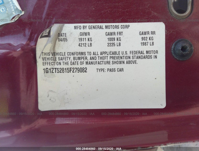 1G1ZT52815F279082
