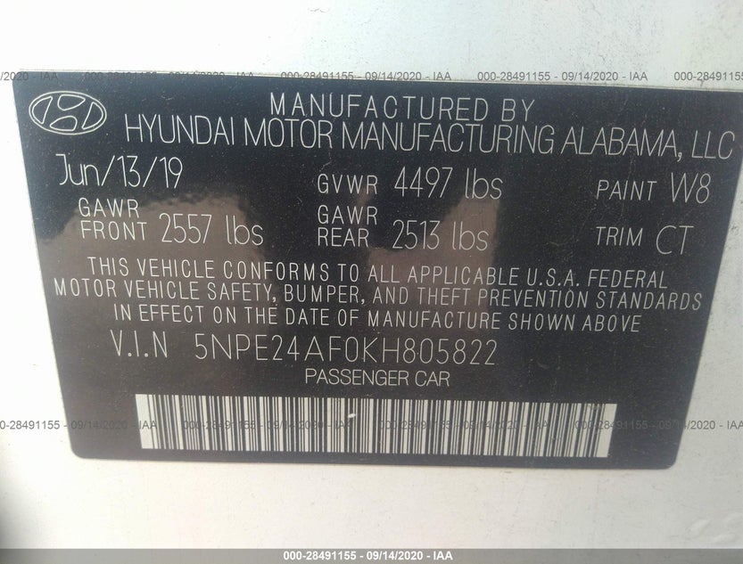 5NPE24AF0KH805822