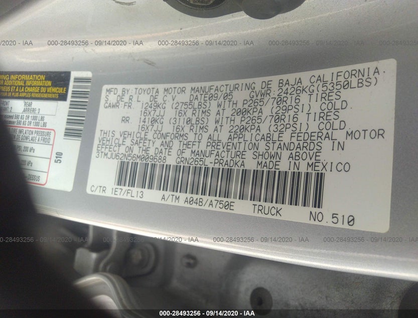 3TMJU62N56M009688
