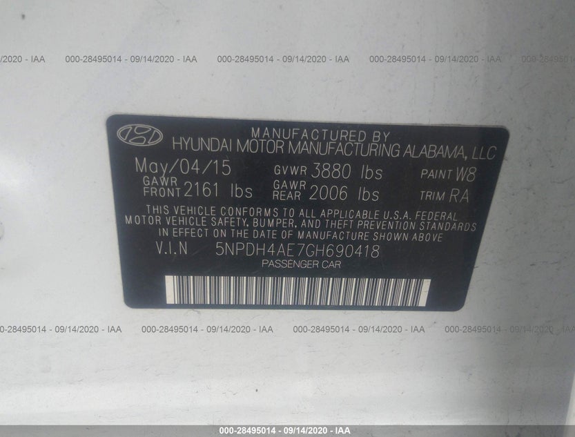 5NPDH4AE7GH690418