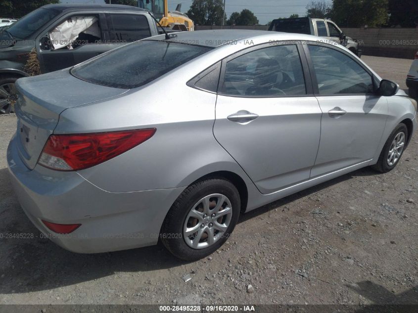 2014 Hyundai Accent Gls VIN: KMHCT4AE0EU651047 Lot: 28495228