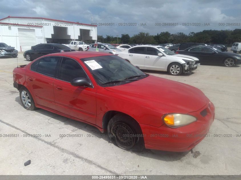 2003 Pontiac Grand Am Se VIN: 1G2NE52F23C201752 Lot: 28495831