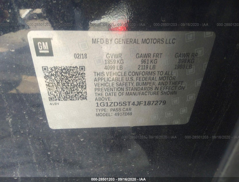 1G1ZD5ST4JF187279