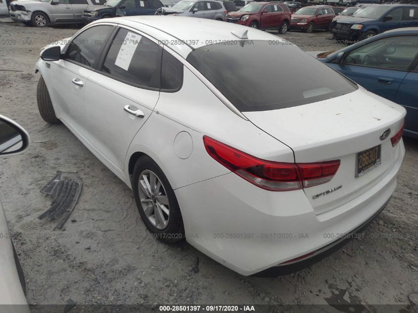 2017 Kia Optima Lx VIN: 5XXGT4L34HG166986 Lot: 28501397