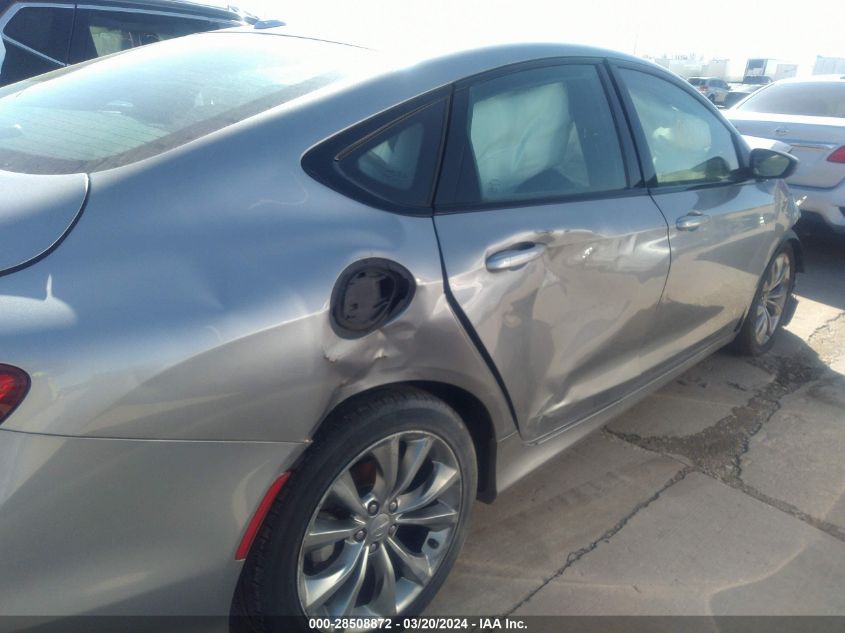 2015 Chrysler 200 S VIN: 1C3CCCBB3FN702608 Lot: 28508872