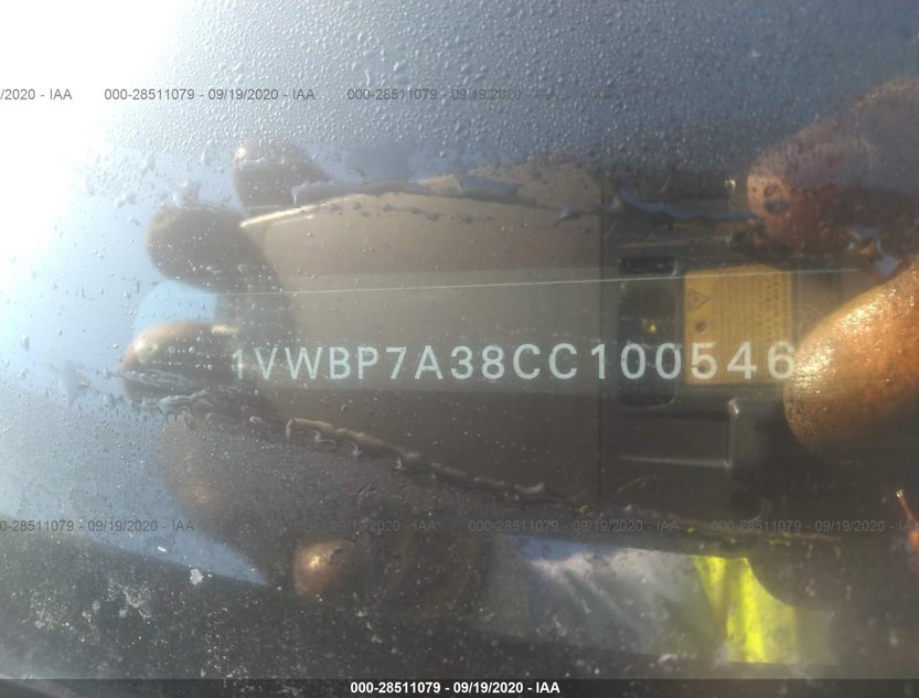1VWBP7A38CC100546
