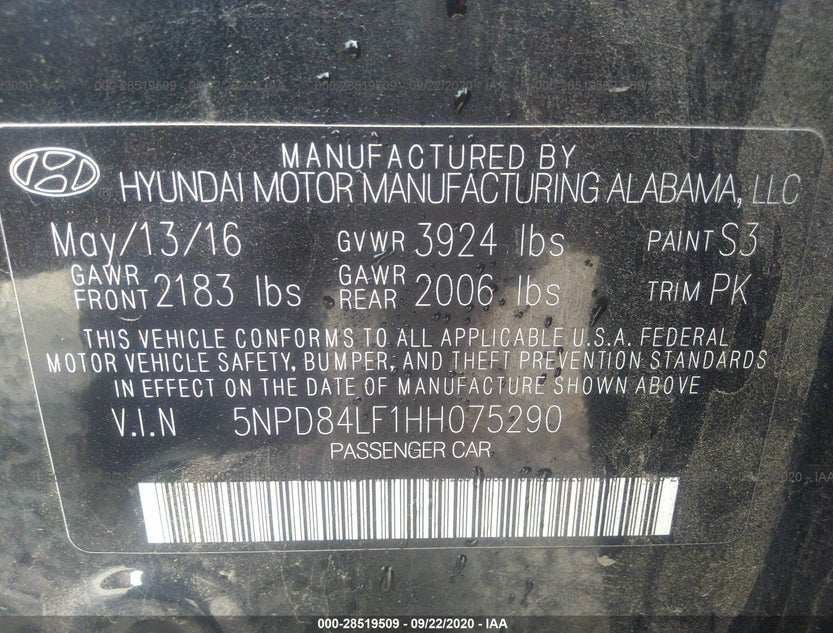 5NPD84LF1HH075290