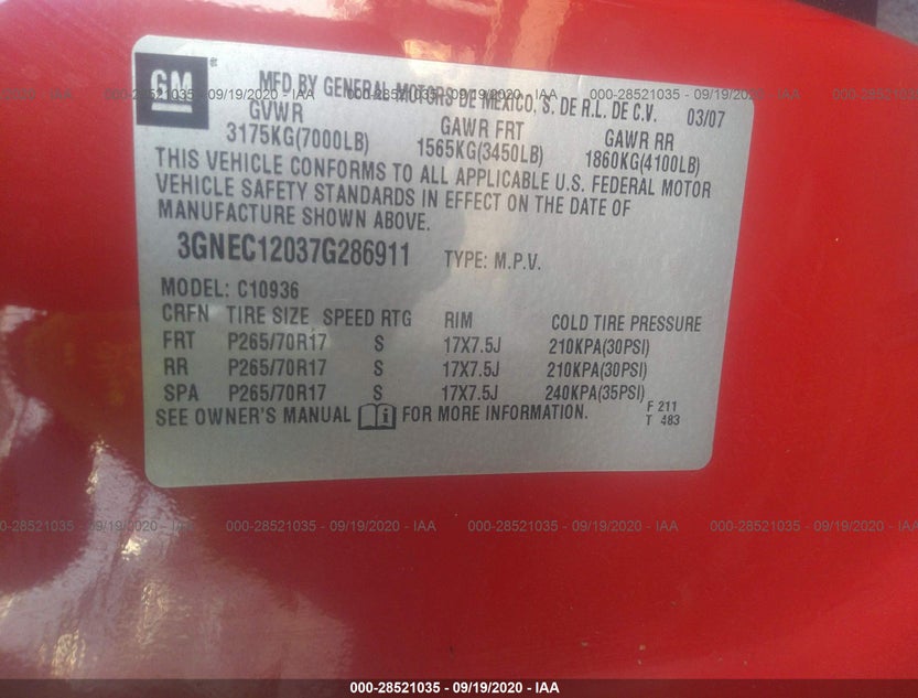 3GNEC12037G286911