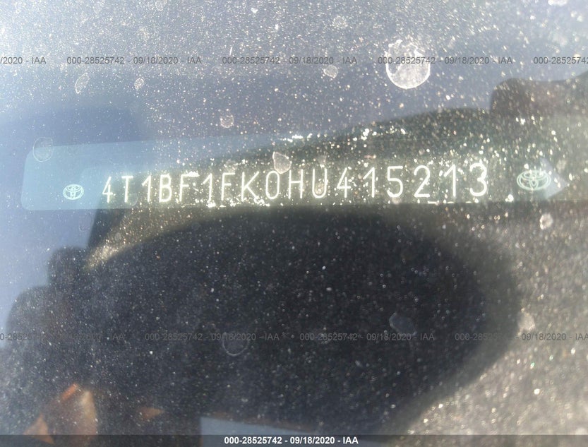 4T1BF1FK0HU415213