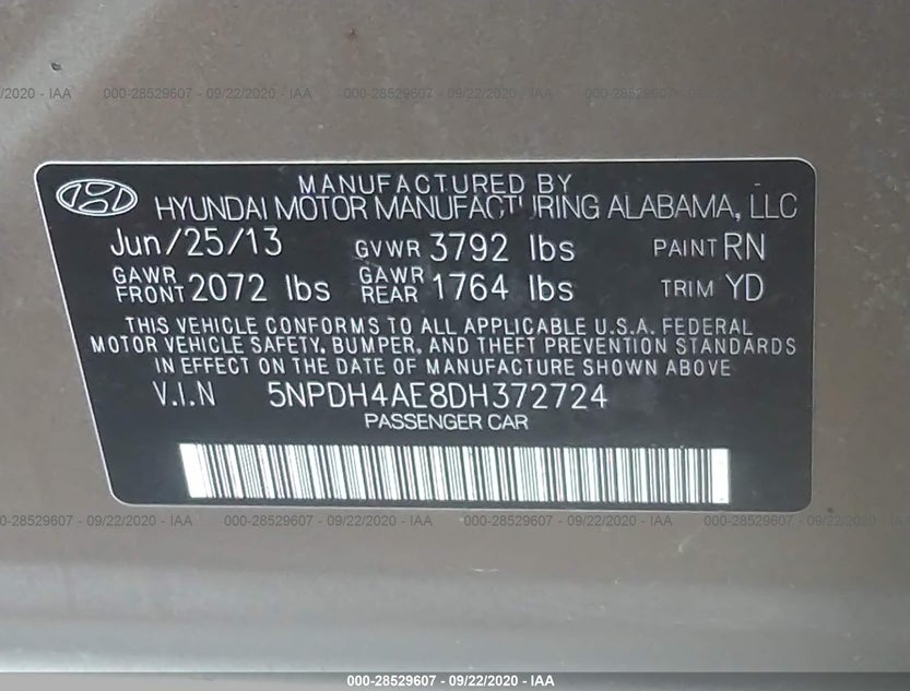 5NPDH4AE8DH372724