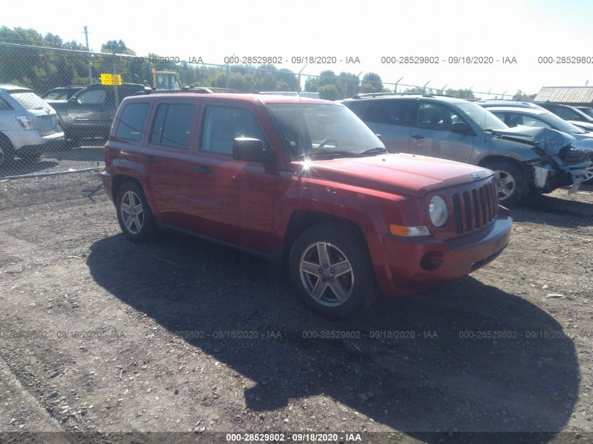 2008 Jeep Patriot Vin 1j8ff28w78d552881 America Motors