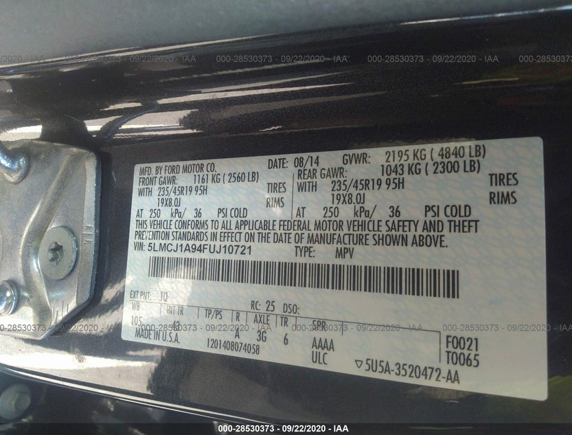 5LMCJ1A94FUJ10721