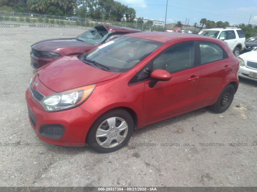 2012 Kia Rio5 Ex VIN: KNADN5A3XC6066661 Lot: 28537384