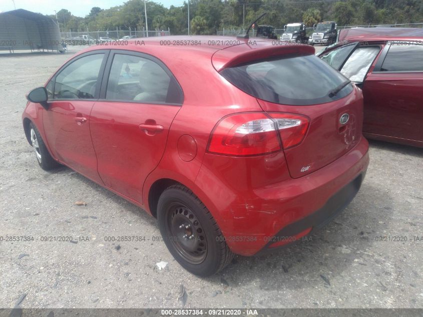 2012 Kia Rio5 Ex VIN: KNADN5A3XC6066661 Lot: 28537384