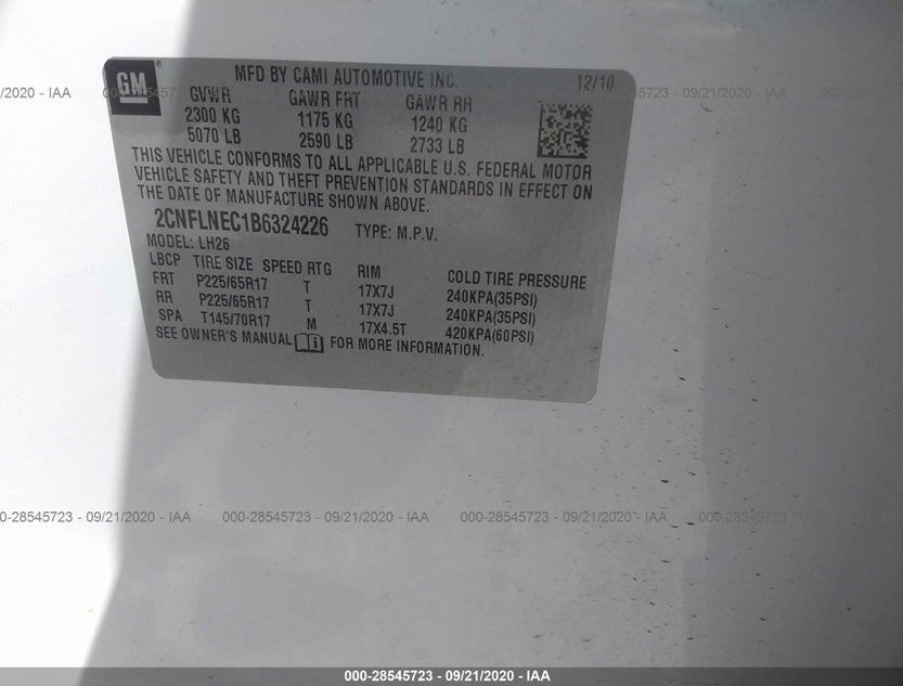 2CNFLNEC1B6324226
