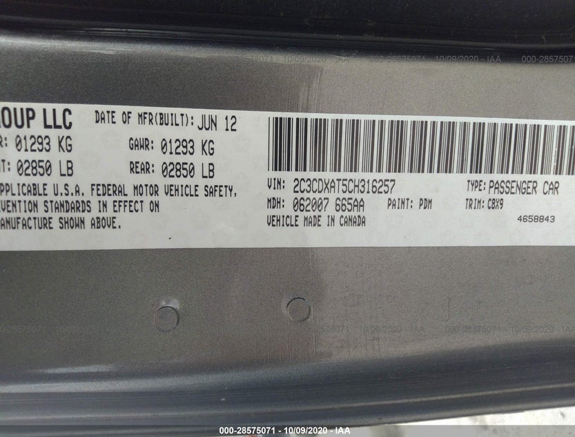 2C3CDXAT5CH316257
