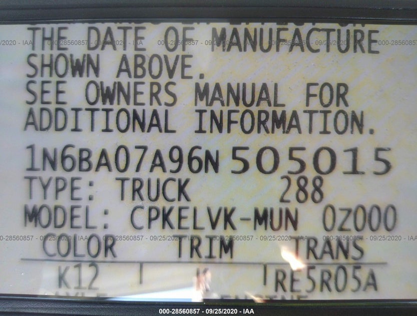 1N6BA07A96N505015