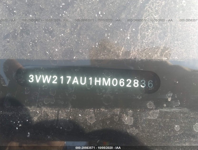3VW217AU1HM062836
