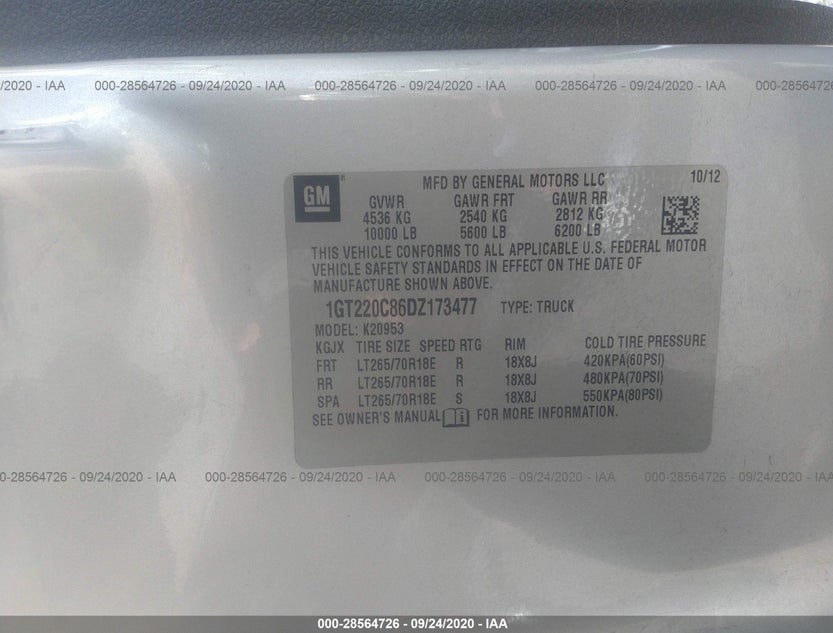 1GT220C86DZ173477