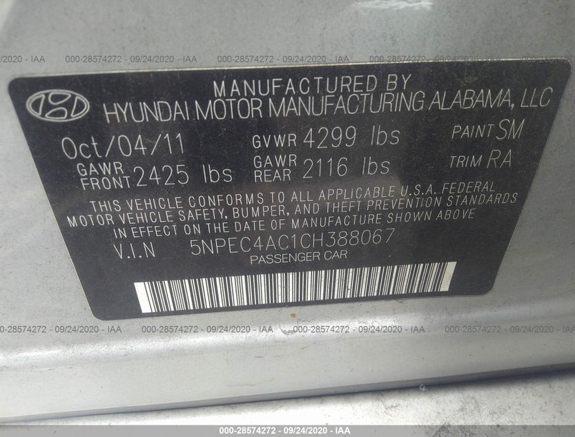 5NPEC4AC1CH388067