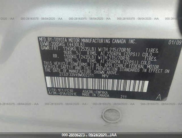 2T3ZF33V49W002311
