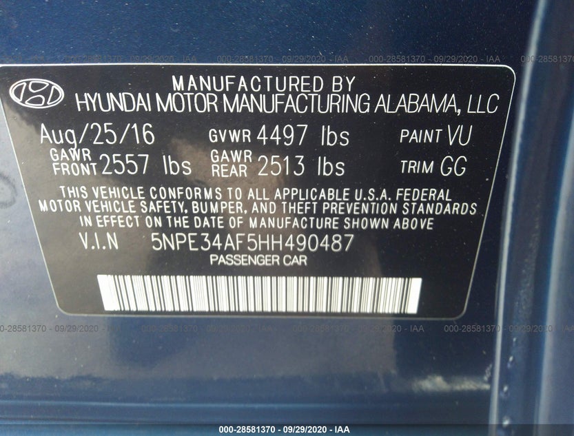 5NPE34AF5HH490487