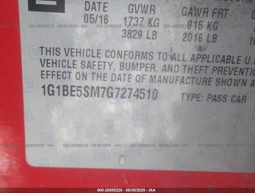1G1BE5SM7G7274510