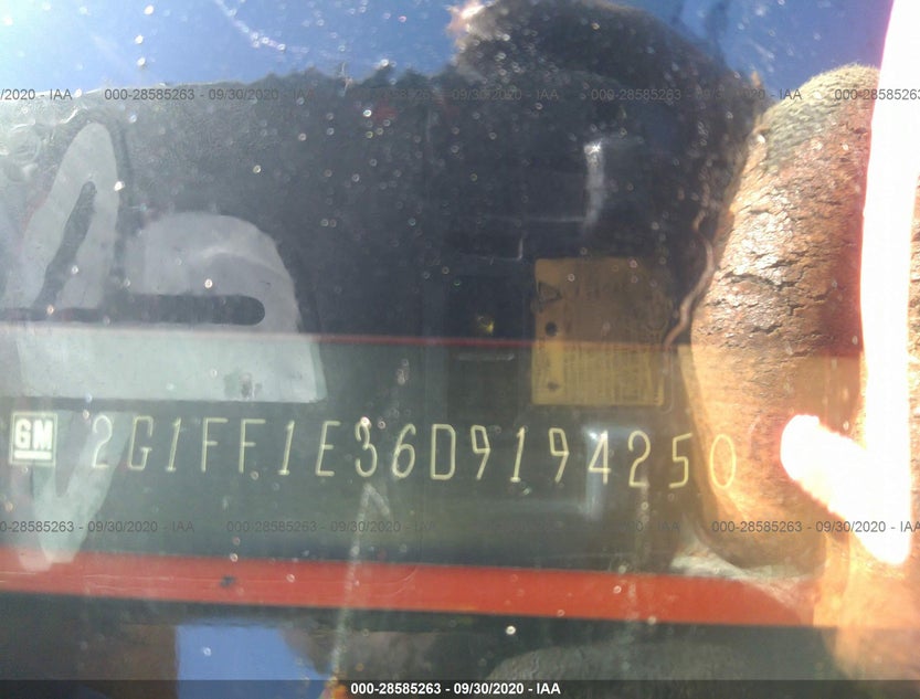 2G1FF1E36D9194250