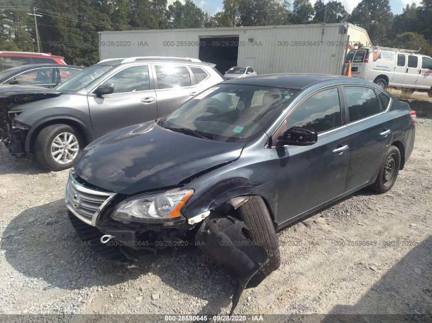 2014 Nissan Sentra Sv VIN: 3N1AB7AP2EL694934 Lot: 28590645