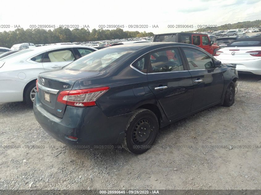 2014 Nissan Sentra Sv VIN: 3N1AB7AP2EL694934 Lot: 28590645