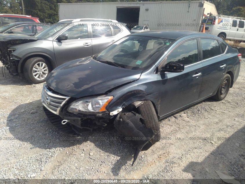 3N1AB7AP2EL694934 2014 Nissan Sentra Sv