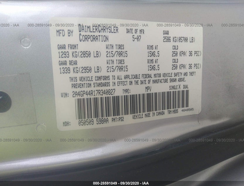2A4GP44R17R340827