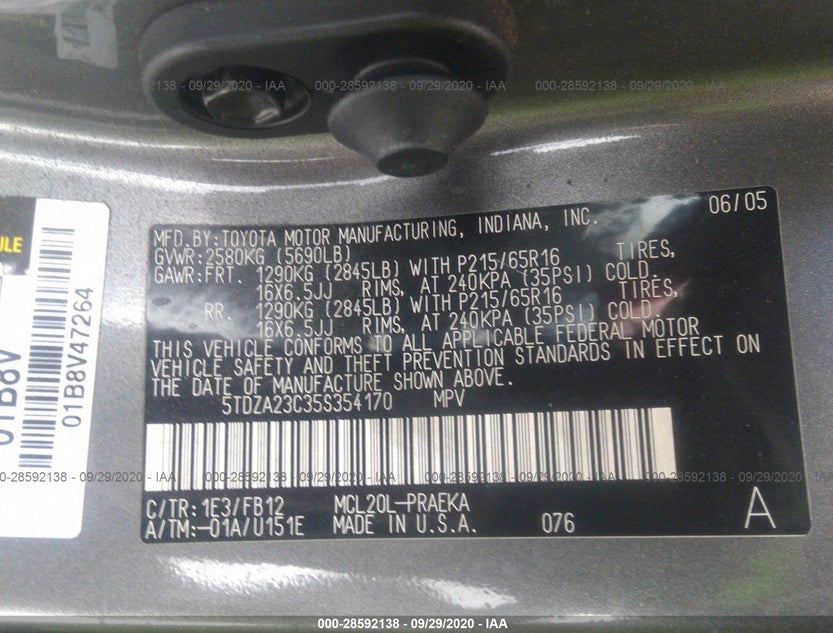 5TDZA23C35S354170