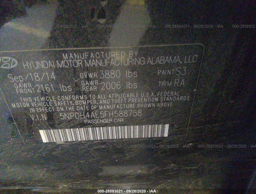 5NPDH4AE5FH588758