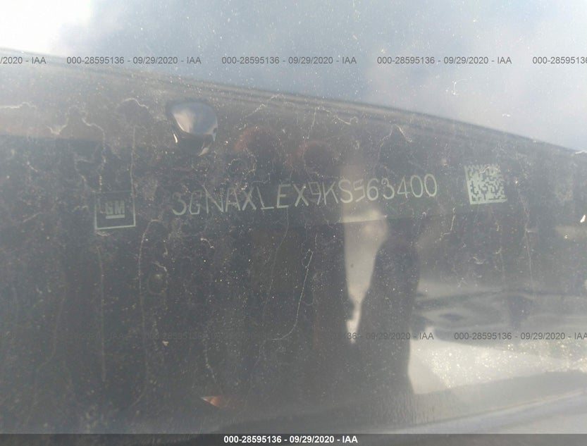 3GNAXLEX9KS563400