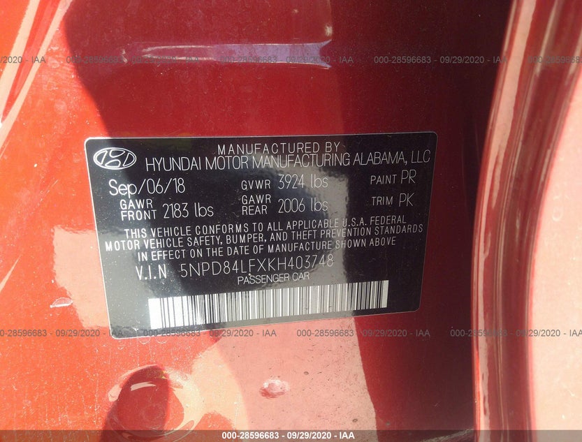 5NPD84LFXKH403748