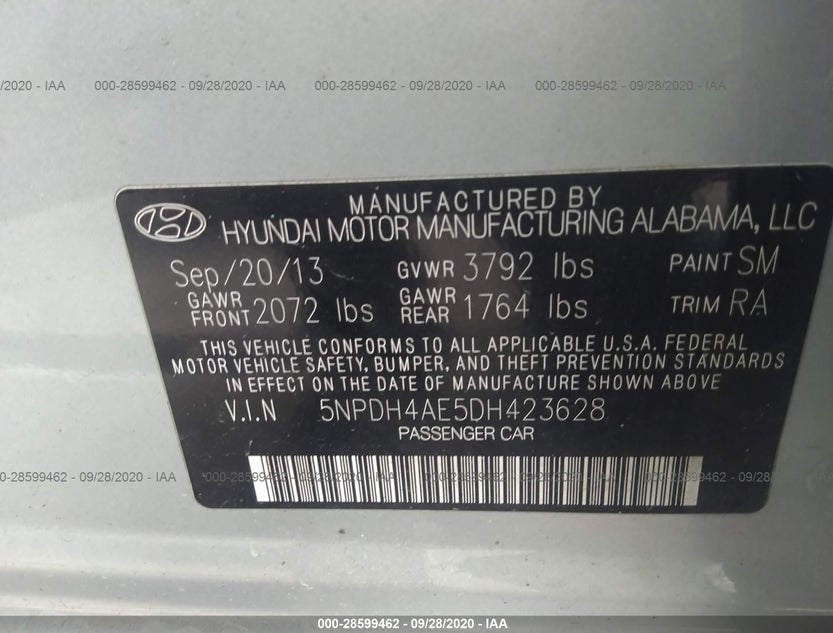 5NPDH4AE5DH423628