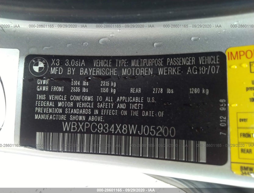WBXPC934X8WJ05200