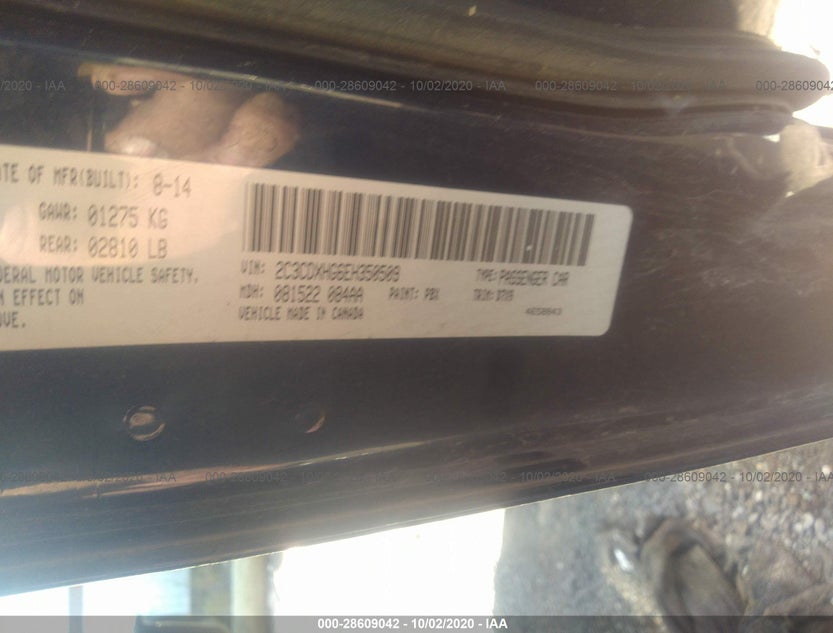 2C3CDXHG6EH350509