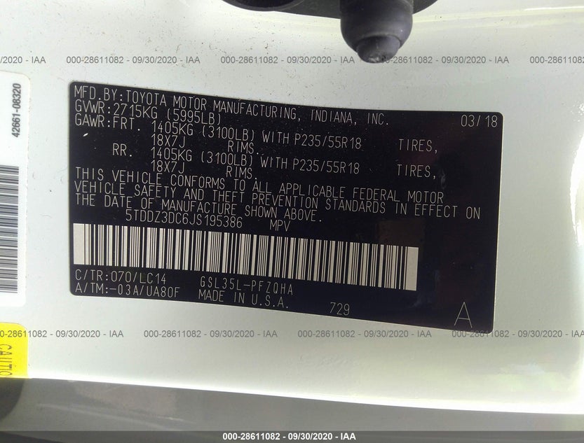 5TDDZ3DC6JS195386