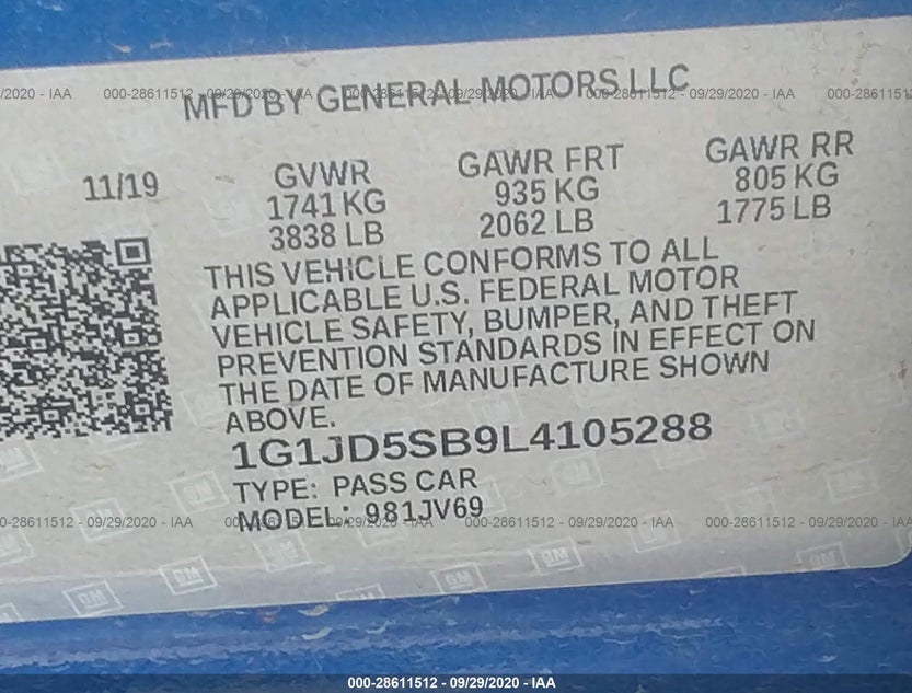 1G1JD5SB9L4105288