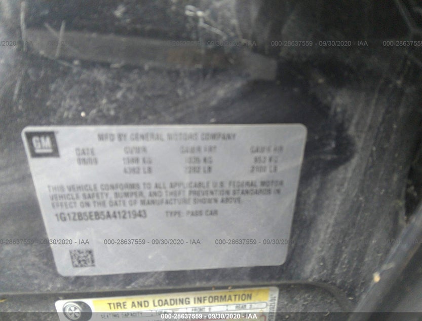 1G1ZB5EB5A4121943