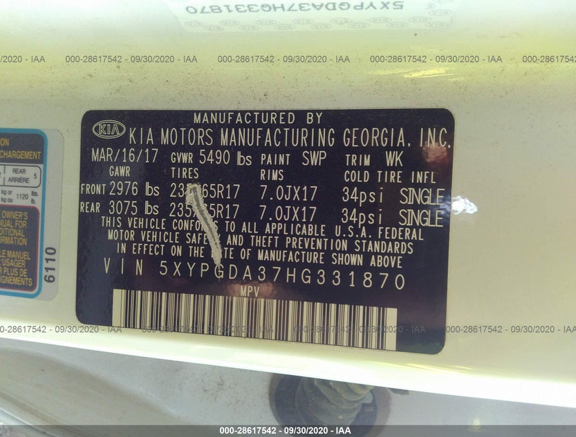 5XYPGDA37HG331870