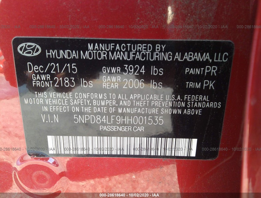 5NPD84LF9HH001535