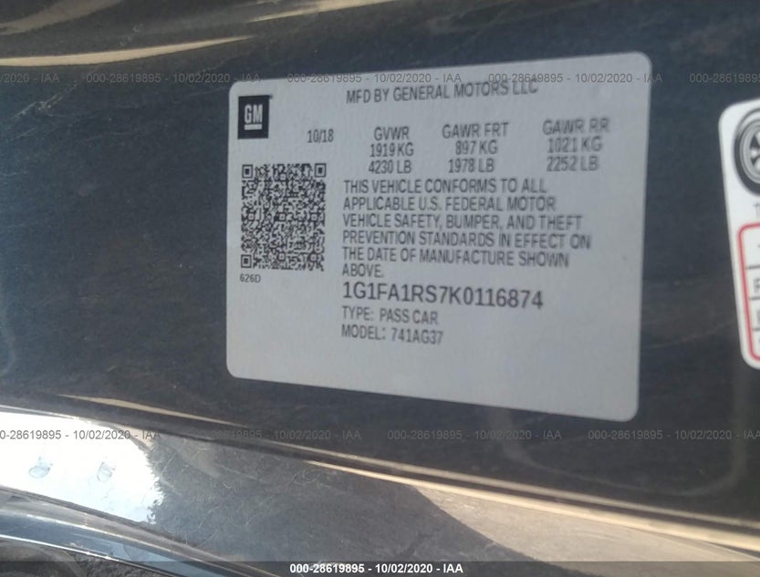 1G1FA1RS7K0116874